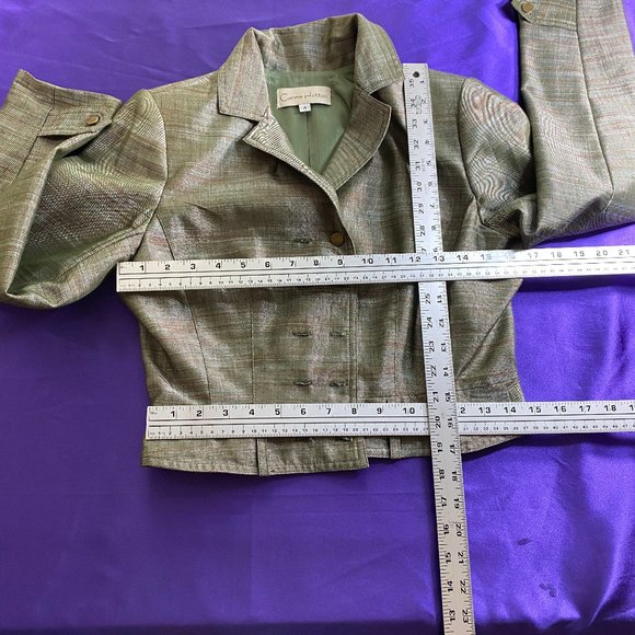 📌Carrie Hutton Elegant fitted Dress with Jacket - Picture 11 of 16